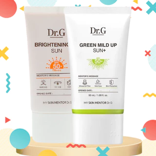 Kem Chống Nắng Dr.G Brightening Up dành cho da dầu mụn và da nhạy cảm 50ML