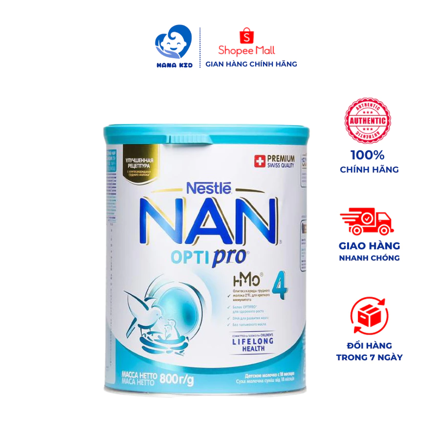 SỮA NAN NGA 800G số 4- sữa mát tăng cân