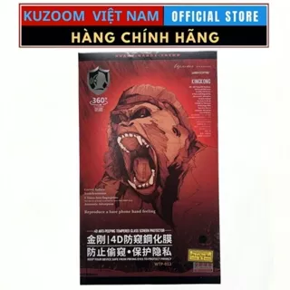 Kính cường lực chống nhìn trộm King kong WTP-012 bảo vệ màn hình điện thoại thương hiệu WEKOME- HÀNG CHÍNH HÃNG