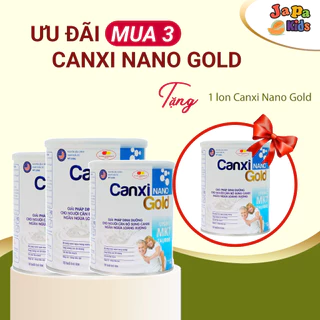 [Mua 3 tặng 1] Sữa Bột bổ sung canxi Cho Người Lớn CanXi Nano Gold 400g