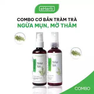 [COMBO NGỪA MỤN] Sữa Rửa Mặt & Toner Tràm Trà Sạch Dịu Nhẹ, Ngừa Mụn MILAGANICS 100ml (Chai)