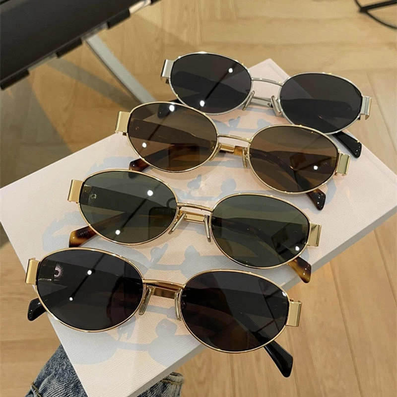 Kính Râm Nữ Nam Lisa Unisex Càng Sắt, Kính Mắt Y2k Cá Tính Chống Nắng UV400 Du Lịch Đi Biển Phong Cách Hàn Quốc FERADO