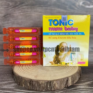 Siro tiêu hóa cho bé TONIC MUMBABY bổ sung enzym. l-lysin giúp bé tăng cân, ăn ngon miệng, hấp thu thức ăn tốt - 20 ống