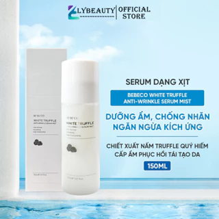 Serum dạng xịt dưỡng ẩm, chống nhăn chiết xuất nấm cục trắng Truffle – BEBECO White Truffle Anti-Wrinkle Serum Mist