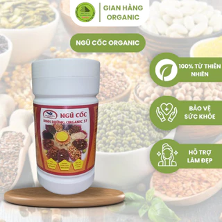 Bột ngũ cốc 15 loại hạt thượng hạng chọn lọc kỹ càng,chất lượng organic bồi bổ sức khỏe cho mọi người V12