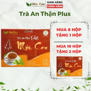 Trà An Thận Mộc Can, Trà thảo dược giúp lợi tiểu tán sỏi, hỗ trợ tiết niệu, đánh bay sỏi thận. 1 Hộp 25 túi lọc