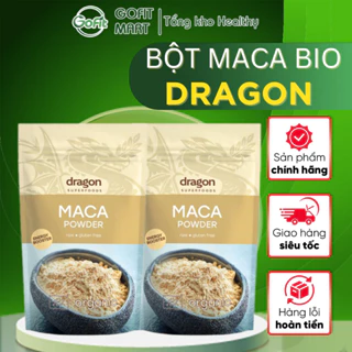 Bột Maca Nâu Hữu Cơ (Organic Raw Maca Powder) - Dragon Superfoods - 200g