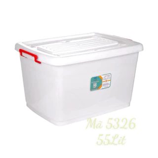 Thùng chữ nhật 55L  mã 5326