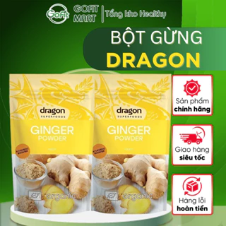 Bột Gừng Hữu Cơ (Organic Ginger Powder) - Dragon Superfoods - 200g