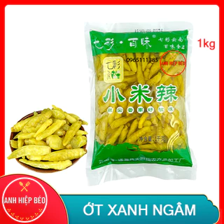 [Sẵn Hàng] Ớt Xanh Ngâm 1kg