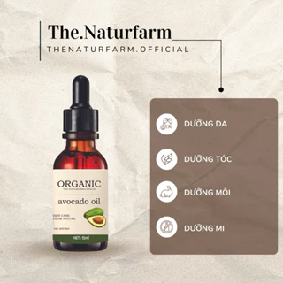 Dầu trái bơ nguyên chất Naturfarm 15ML [ Avocado Oil ]