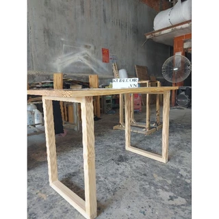 Chân bàn gỗ thông cao 72cm cho nhiều kích cỡ mặt bàn