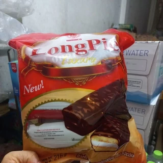 Bánh kem Longpie phủ socola