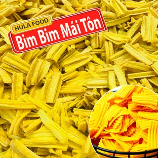 500g Bim Bim Mái Tôn Thơm Ngon Giòn Tan Siêu Hấp Dẫn (Loại 1) - Snack Mái Tôn - Đồ Ăn Vặt Việt Nam