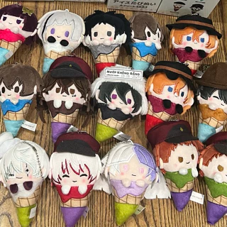 [TAPI SẴN - P02] Đồ nhồi bông anime tapinui icecream BUNGOU STRAY DOGS BSD DAZAI CHUUYA FYODOR