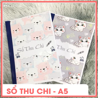 SỔ THU CHI - KHỔ A5 - IN MÀU - 100 TỜ / QUYỂN