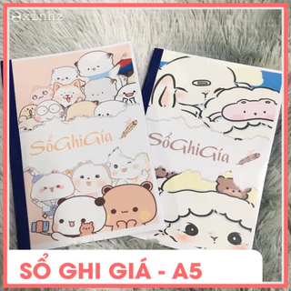 SỔ GHI GIÁ - KHỔ A5 - IN MÀU - 100 TỜ / QUYỂN