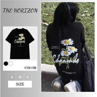 Áo thun Local Brand THE HORIZON - CHAMOMILE, áo phông nam nữ unisex form rộng 100% COTTON