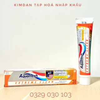 KEM ĐÁNH RĂNG AQUAFRESH EXTREME CLEAN WHITENING ACTION 158.7G