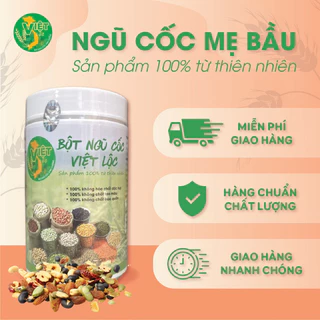 Bột Ngũ cốc dinh dưỡng, ngũ cốc bầu lợi sữa bổ sung dưỡng chất thiết yếu từ 26 hạt cho thai kỳ 500g