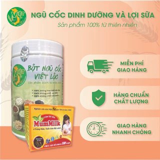 Ngũ Cốc Việt Lộc kèm cốm mummilk sản phẩm lợi sữa cho mẹ sau sinh