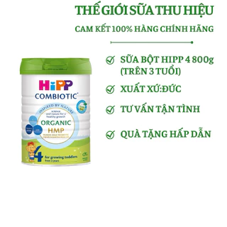 Sữa HiPP 4 Organic Combiotic 800g (dành cho trẻ từ 3 tuổi)