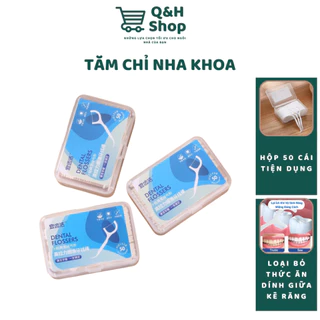 TĂM CHỈ NHA KHOA HỘP 50 CÁI