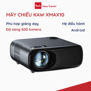 Máy Chiếu KAW XMAX10 - Độ Phân Giải 4K, Độ Sáng 600 Lumens, Phù Hợp Giảng Dạy, Phòng Trà, Coffee