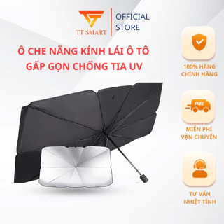 Ô Che Nắng Kính Lái Ô Tô Cao Cấp Có Thể Gấp Gọn Cách Nhiệt Chống Tia Uv - TT SMART