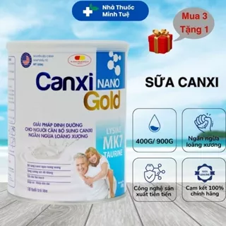 Sữa Bột Cho Người Già Hỗ Trợ Xương Khớp Bổ Sung Canxi Ngăn Ngừa Loãng Xương Canxi Nano Gold