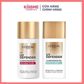 Kem Chống Nắng L'Oreal loreal Paris UV Defender Serum Protector SPF 50+/PA++++ (Nhập khẩu chính hãng)