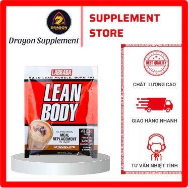 COMBO LABRADA LEAN BODY - Bữa ăn thay thế tiện lợi - Bổ sung 40G PROTEIN, 21 VITAMIN KHOÁNG CHẤT THIẾT YẾU | Made in USA