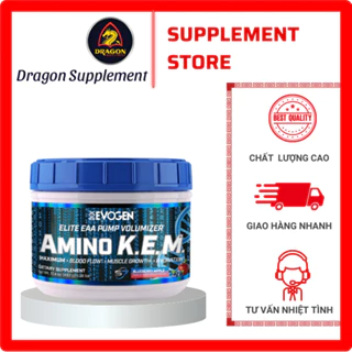 Evogen Amino K.E.M (30sv) -  Phục hồi thể lực và bù điện giải trong tập - Cung cấp 8.5g EAA, 50mg S7, 2g Hydration