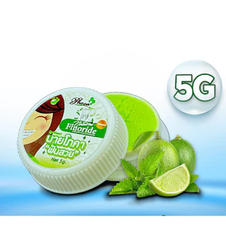 Kem đánh răng thảo dược BY PHOCA Thái Lan 5g giúp răng trắng sáng, dùng được cho người niềng răng