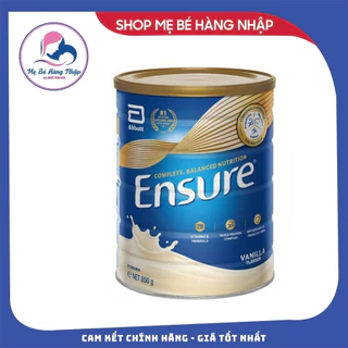 Sữa bột ensure ÚC hương vanilla hộp 850g