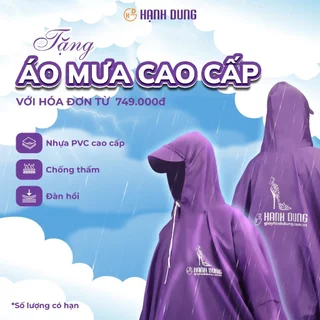 (Quà Tặng ) Áo Mưa Hạnh Dung