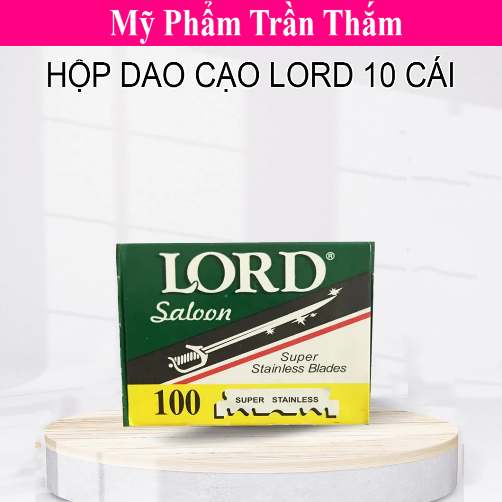 Dao Lam Lord Sắc Bén Chính Hãng Siêu Bền , Bán Lẻ 1 Hộp 10 Chiếc