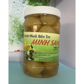 Chanh muối trái Minh Sang hủ 1kg