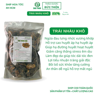 500g, 1kg Trái Nhàu Khô Loại 1 Đức Thiện (Khô, Sạch, Thơm) - Đào Thải Độc Tố, Tăng Đề Kháng, Đau Lưng, Xương Khớp