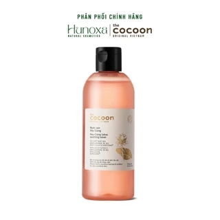 Nước sen Hậu Giang Cocoon BIGSIZE toner phục hồi cấp ẩm và làm dịu da 310ml - HUNOXA