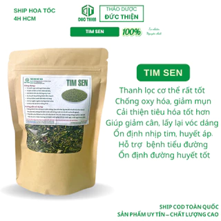 250g, 500g Tim Sen Loại 1 Đức Thiện (Khô, Sạch, Thơm) – Hỗ Trợ Mất Ngủ, An Thần, Mát Người, Thanh Nhiệt, Hạ Đường Huyết