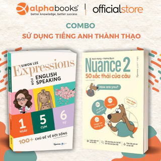 Sách - Lẻ/Combo Sử Dụng Tiếng Anh Thành Thạo: Nuance 2 - 50 Sắc Thái Của Câu + 1 Ngày 5 Cụm 6 Từ