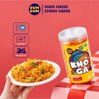 Khô gà lá chanh không cay 230g DumBum đồ ăn vặt Hà Nội