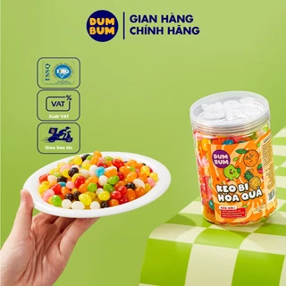 Kẹo trái cây, kẹo bi hoa quả DumBum 500g đồ ăn vặt Hà Nội