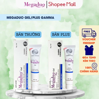 Gel bôi mụn Megaduo Gel/Plus Follicas Gamma 15g-30g hỗ trợ giảm mụn, làm mờ thâm mụn cho da dầu mụn
