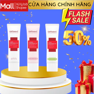 Kem Chống Nắng Cell Fusion C Nâng Tông Cho Mọi Loại Da Toning Sunscreen 100 SPF50+ PA +++ Hàn Quốc chính hãng new