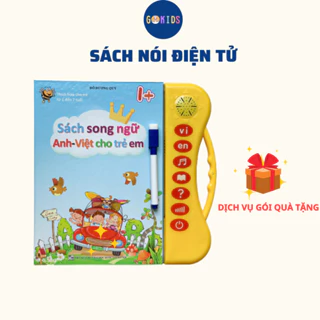 Sách Nói Điện Tử Song Ngữ Anh - Việt Giúp Trẻ Học Tốt Tiếng Anh Dành Cho Trẻ Từ 1-7 Tuổi Bé học Tiếng Anh