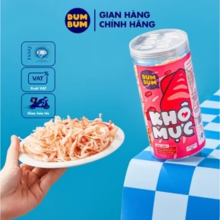 Khô mực hấp nước dừa 250g DumBum đồ ăn vặt Hà Nội