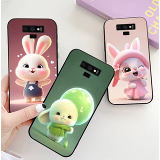 ốp lưng Samsung note 9 in hình thỏ cute đáng yêu bộ b1430