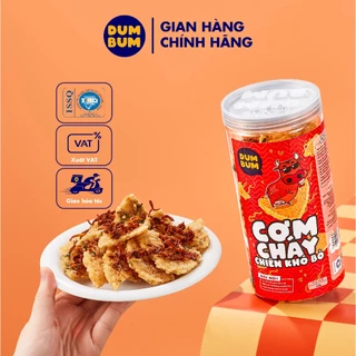 Cơm cháy khô bò 300g DumBum đồ ăn vặt Hà Nội vừa ngon vừa rẻ